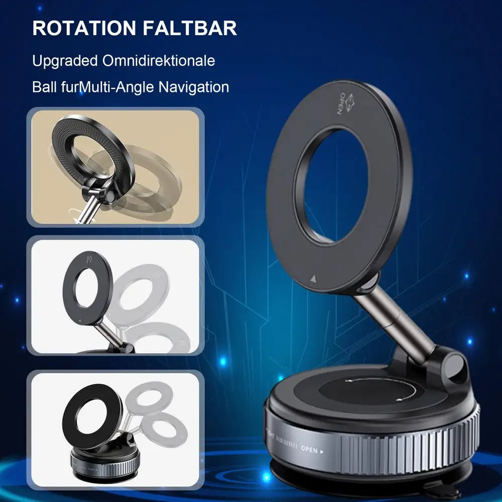 Vacuum Magnetic Phone Holder