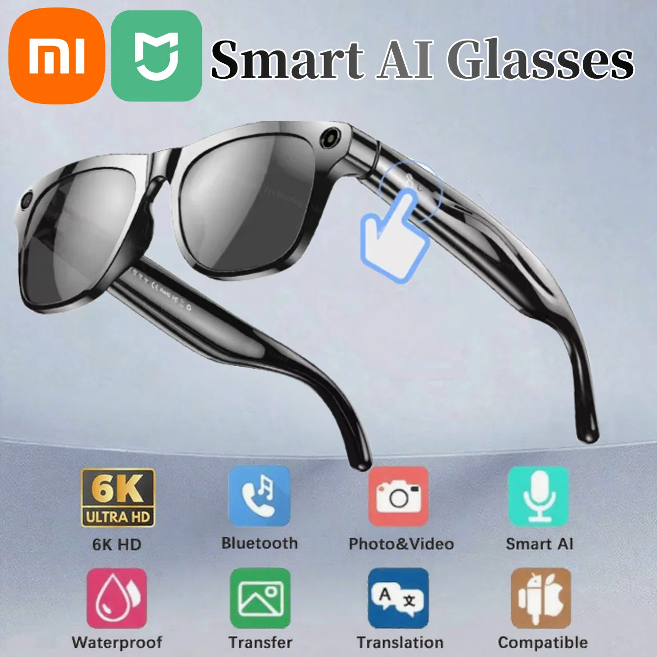 1080p Smart Glasses