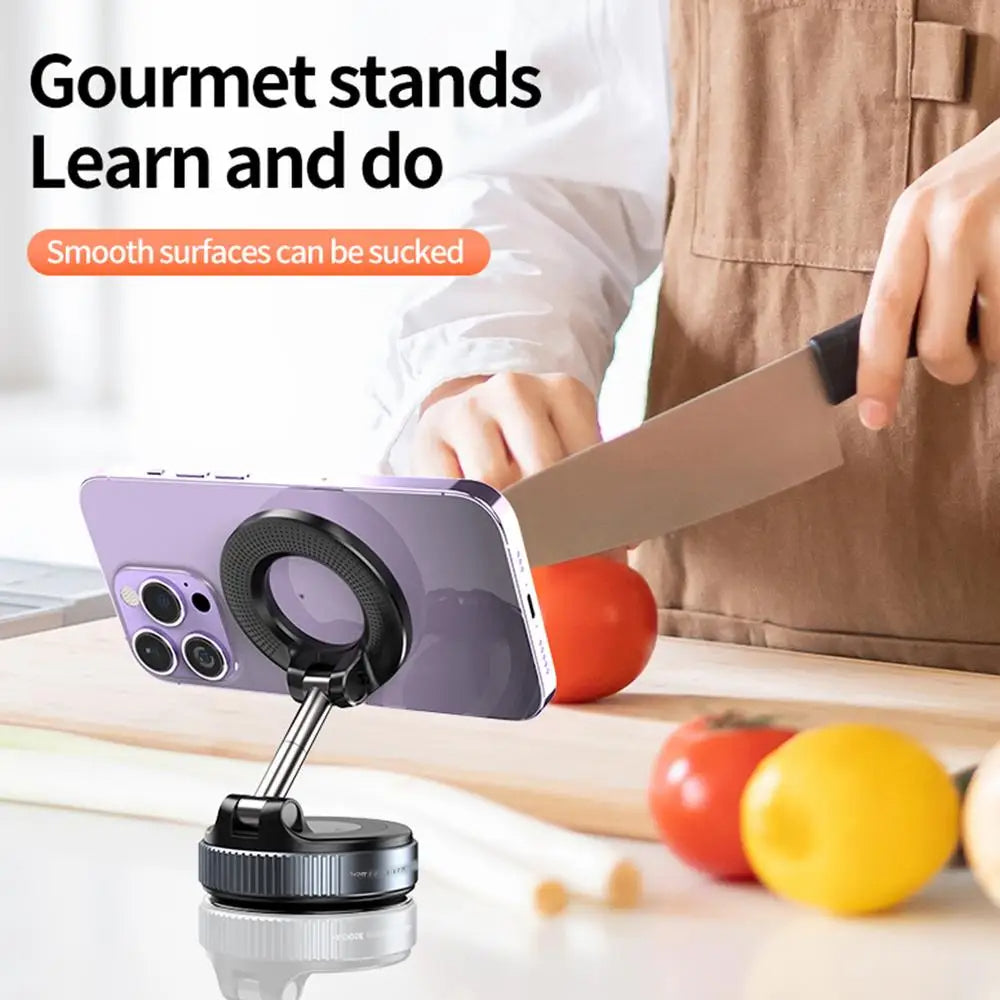 Vacuum Magnetic Phone Holder
