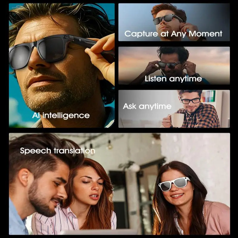 1080p Smart Glasses